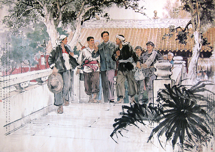 经典艺术――《毛主席在广东农民运动讲习所》