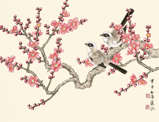 ʹͳʻɽˮƷչ2006923--2006930(Traditional Meticulous Flower-bird and Landscape Paintings by Liang Ji)