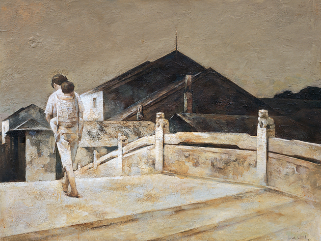 陆驰油画展广州受赞赏